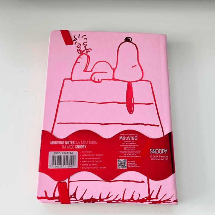 Cuaderno Journal Premium – Snoopy (A5) 6