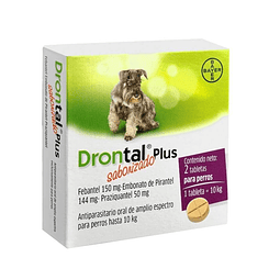 Drontal Plus Antiparasitario 2 Comprimidos