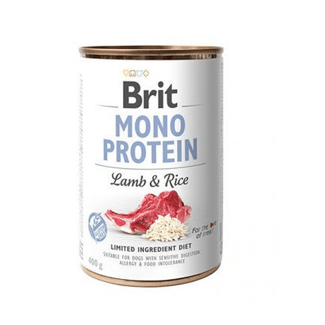 Lata Mono Protein Lamb & Rice 400 g