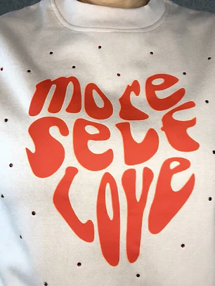Polerón more self love caqui 