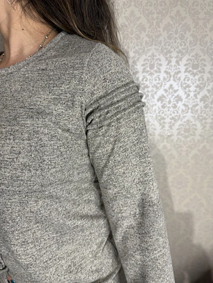 Conjunto Débora Gris 