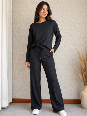 Conjunto Débora negro 