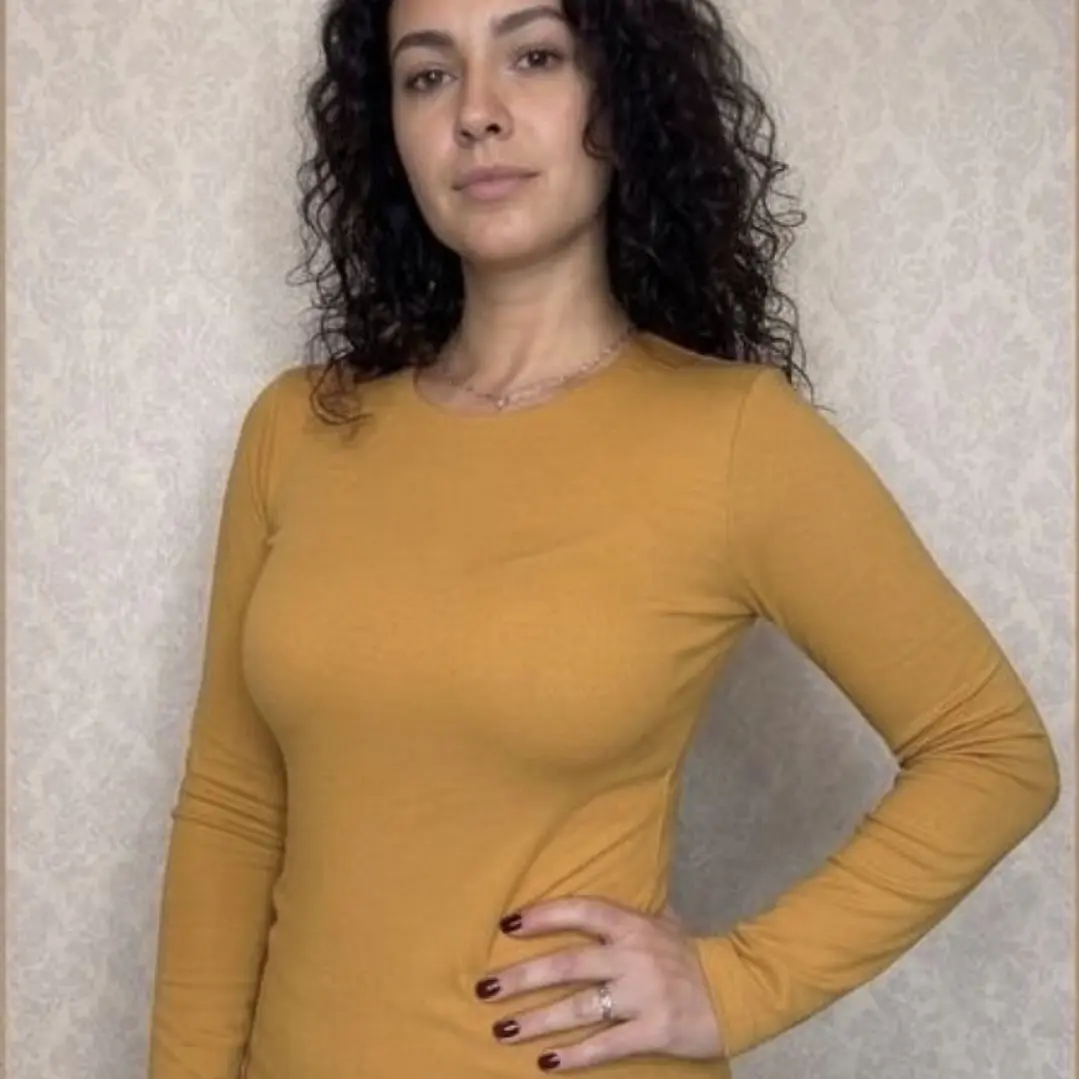 Camiseta Rebeca mostaza 1