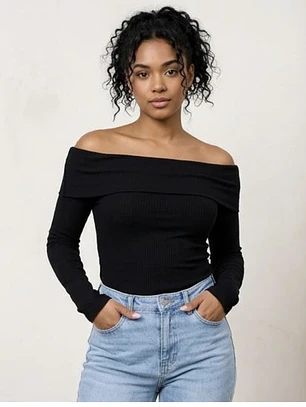 Camiseta sofia negra