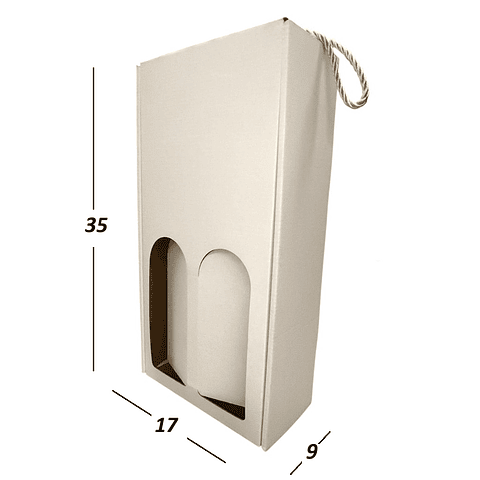 50 unidades 17X9X35cm