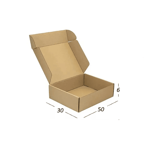 50 unidades 50x30x6 cm