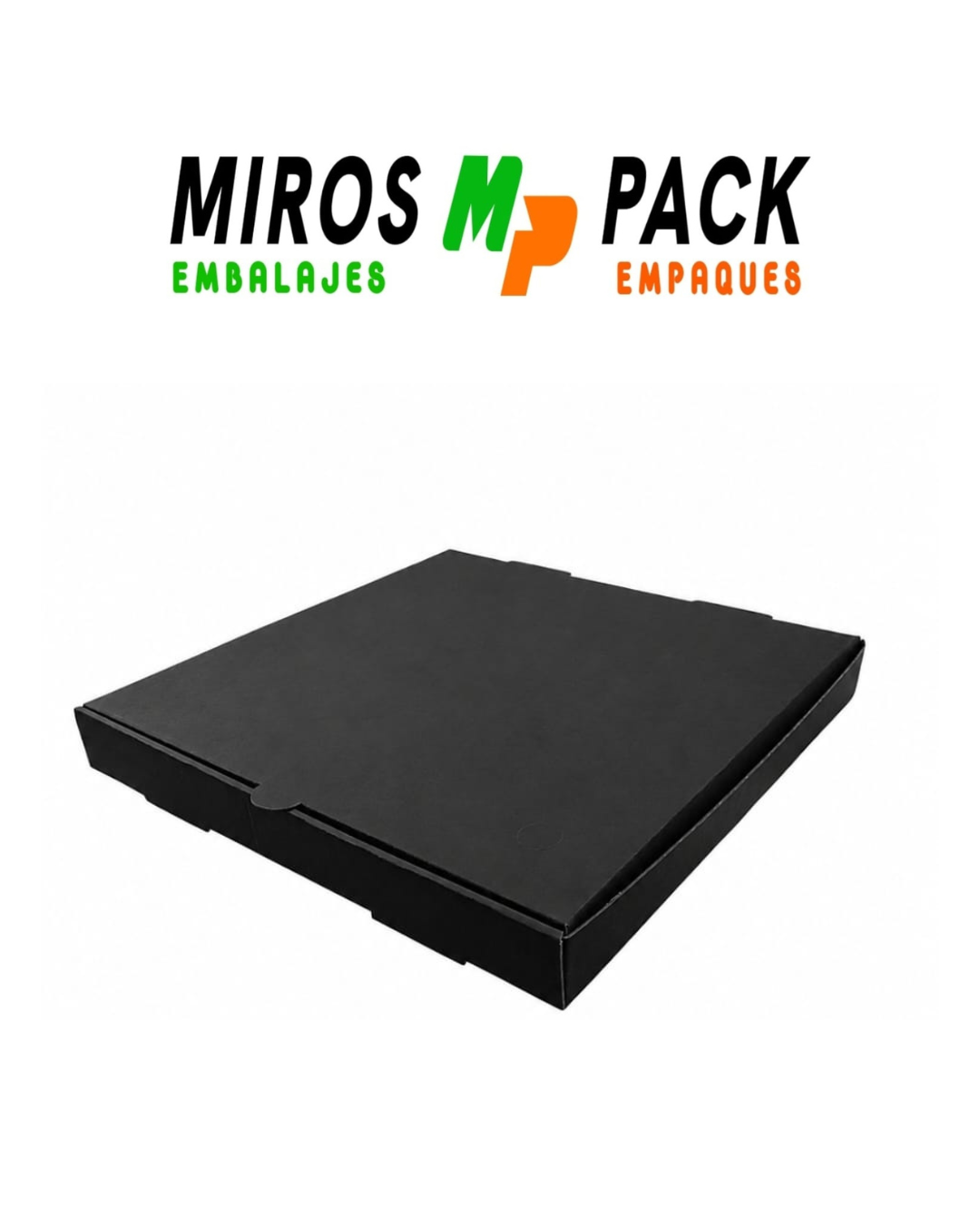 CAJA NEGRA PARA PIZZA