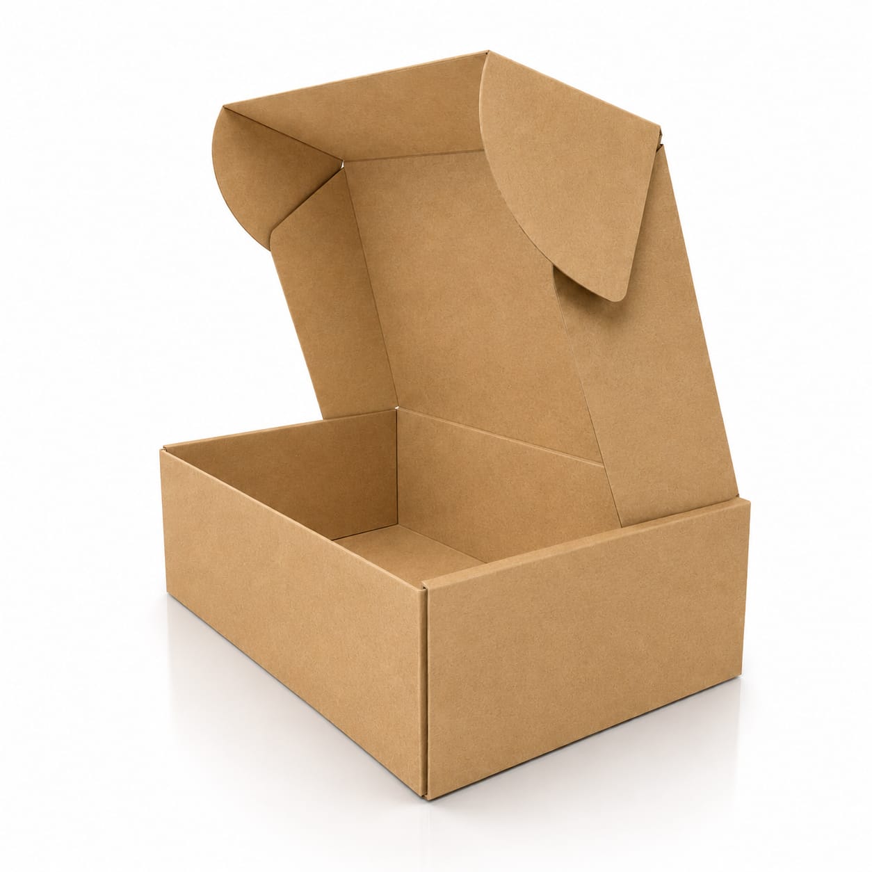 CAJA AUTOARMABLE MARRÓN