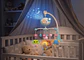 Móvil Musical para Cuna y Proyección de Estrellas  (Color Celeste) - Miniatura 3