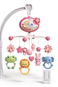Móvil Musical para Cuna con Proyección Rosado (Baby Crib Mobile) - Miniatura 3