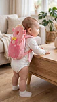 Cojín Protector de Cabeza Anti-Caídas para Bebé (Estilo Peluche Rosa) - Miniatura 6