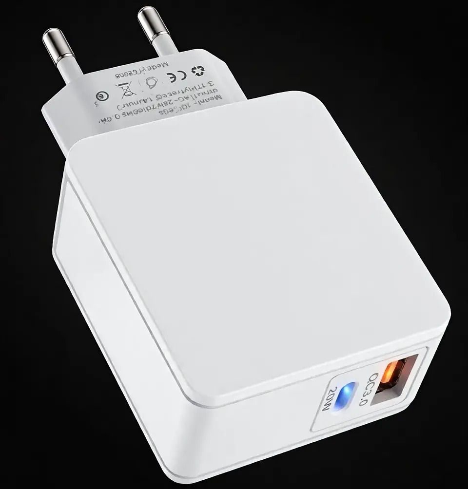 Adactador Cargador Carga Rápida 38W (Tipo A + C) 1