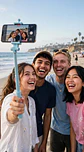 Palo Selfie Trípode Multifuncional R1 con Control Remoto Bluetooth - Miniatura 2