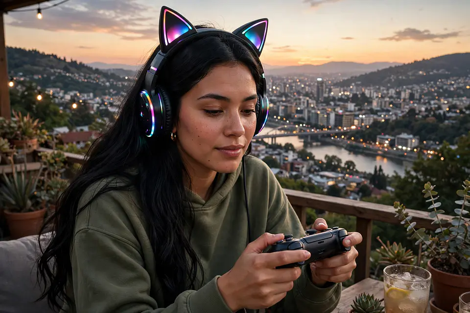 Audífonos Inalámbricos CAT STN-28 Multi-Purpose Game Headset 16