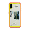 Samsung A01 - Carcasa Silicona Borde de Color
