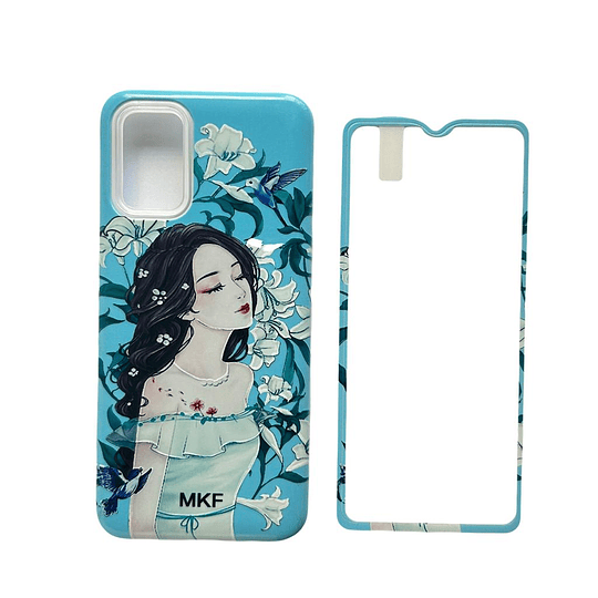 Samsung A02S - Carcasa con Diseño + Lamina