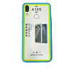 Samsung A10S - Carcasa Transparente Borde de Color