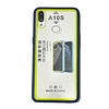 Samsung A10S - Carcasa Transparente Borde de Color