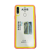 Samsung A20S - Carcasa Transparente Borde de Color