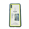 Samsung A20S - Carcasa Transparente Borde de Color