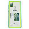 Samsung A21S - Carcasa Transparente Borde de Color