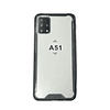 Samsung A51 - Carcasa Transparente Borde de Color