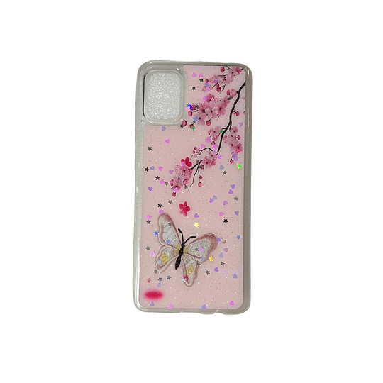 Samsung A51 - Carcasa con Diseño Glitters