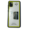Samsung A31 - Carcasa Transparente Borde de Color