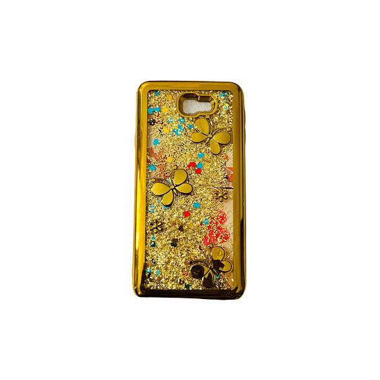 Samsung J7 Prime - Carcasa con Diseño Glitters