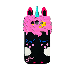 Samsung J7 NEO - Carcasa de Goma Unicornio