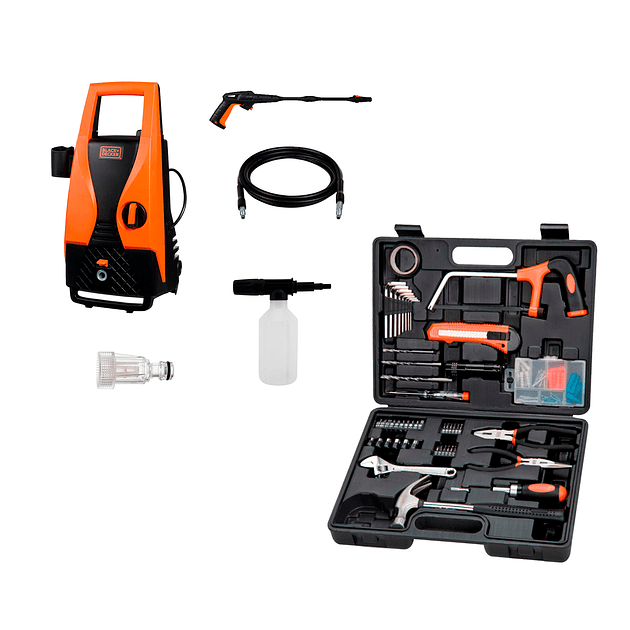 Duocombo hidr pw1450td-b3 + set hta bmt107-la black & decker 1