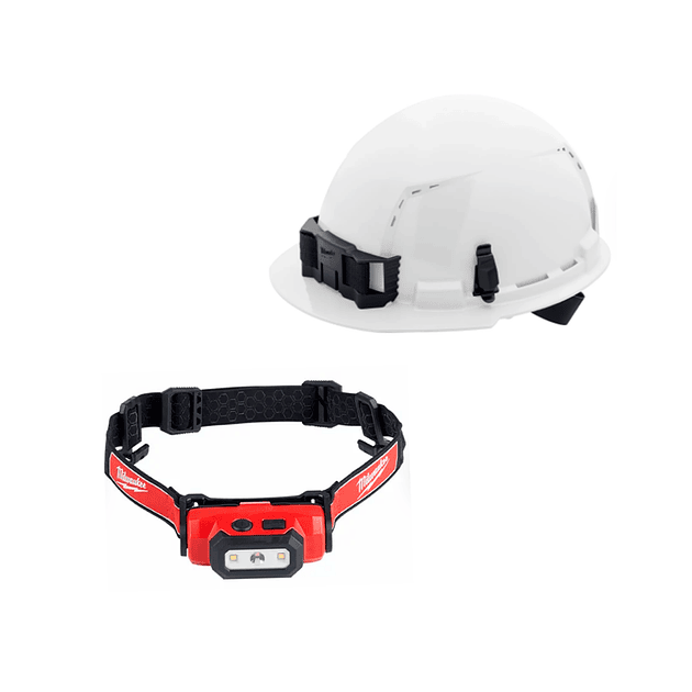 MILWAUKEE FARO LED REC P/CASCO 2111-21 + 48-73-1200 (B) 1