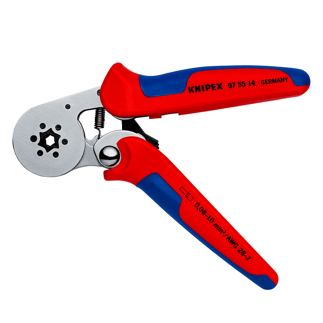 Alicate entallador autoajus. awg 28-8 975514 knipex 1