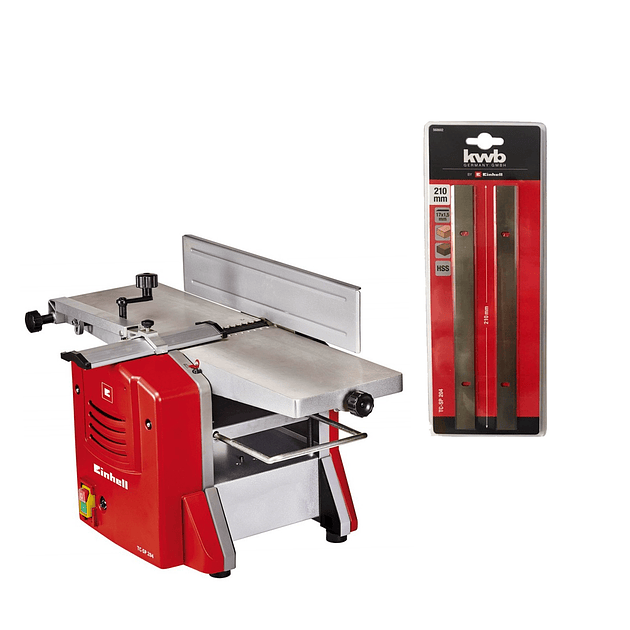 Promo cepillo tc-sp 204 + cuchillas 49568602 einhell 1