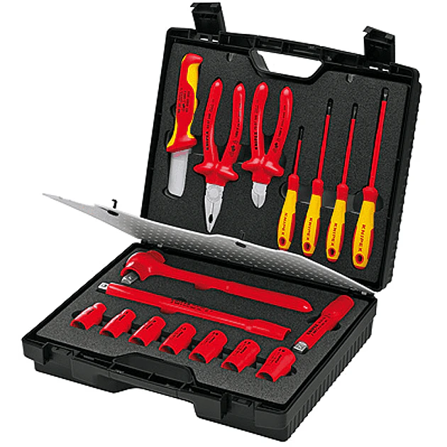 HERRAMIENTA KNIPEX KNIPEX JUEGO HTAS 17PZS. VD 1