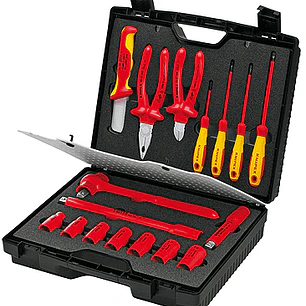 HERRAMIENTA KNIPEX KNIPEX JUEGO HTAS 17PZS. VD