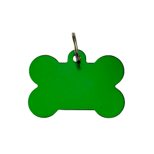Placa de Aluminio Hueso Mediano Verde