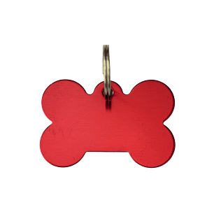 Placa de Aluminio Hueso Mediano Rojo