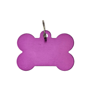 Placa de Aluminio Hueso Mediano Morado