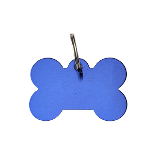 Placa de Aluminio Hueso Mediano Azul