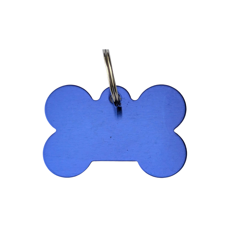 Placa de Aluminio Hueso Mediano Azul 1