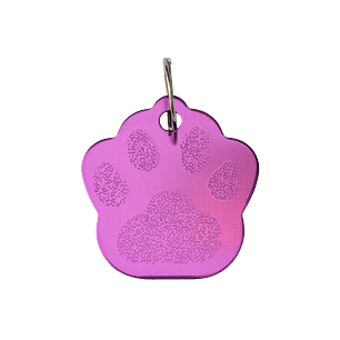 Placa de Aluminio con Forma de Patita