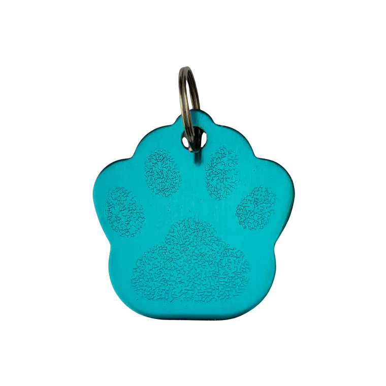 Placa de Aluminio con Forma de Patita 3