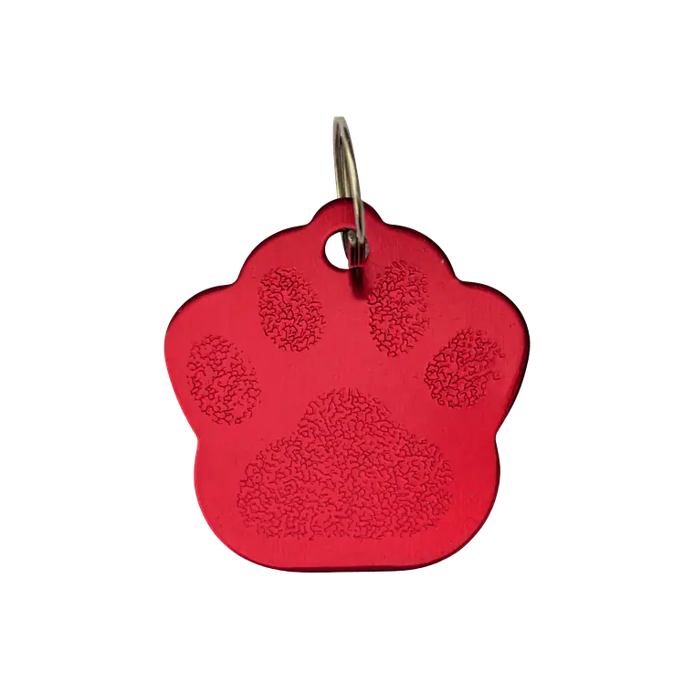 Placa de Aluminio con Forma de Patita 4