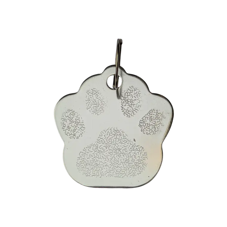 Placa de Aluminio con Forma de Patita 5