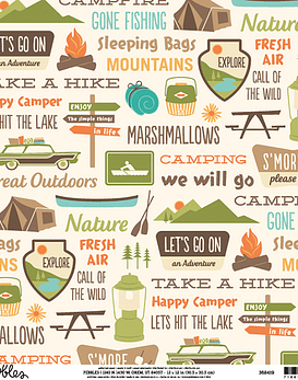 AC Cardstock Camping Signs