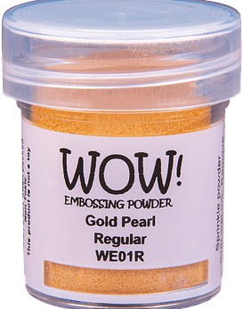 Wow polvos de embossing Gold Pearl
