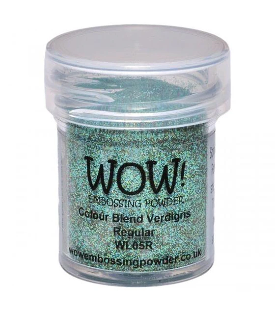Wow polvos de embossing Colour Blend Verdigris