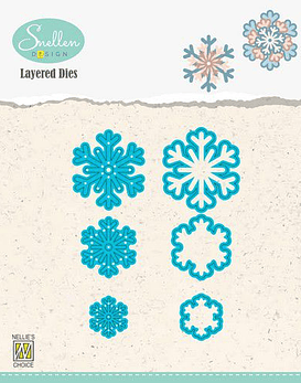 Snellen Design Layered Snowflakes 3