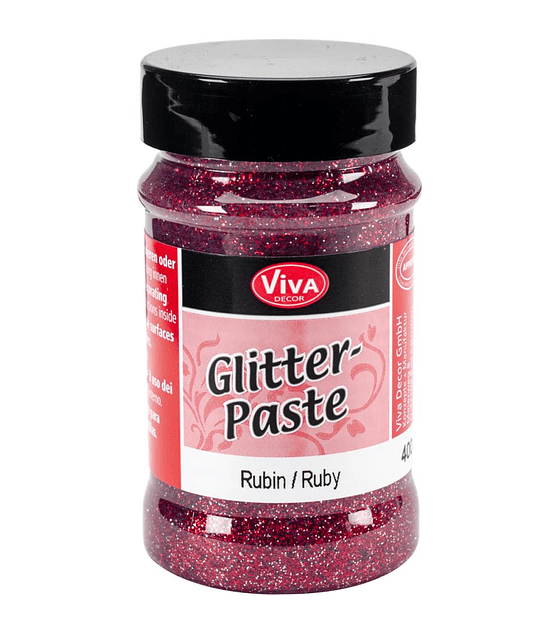 Viva Decor Pasta con glitter Ruby
